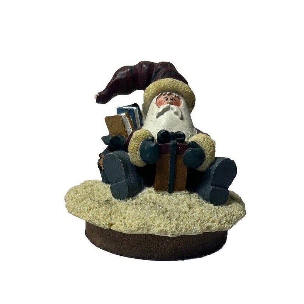 Our America Santa Claus Large Jar Candle Topper